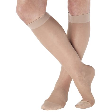 sheer compression knee highs|knee high compression stockings 20.